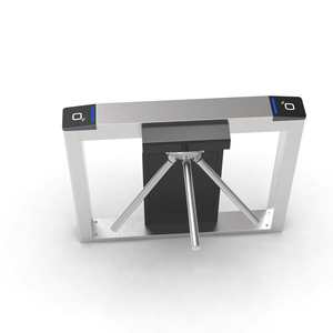 Giá cả phải chăng kênh tiêu chuẩn 550mm mặt đất Khóa Loại cánh tay thả chân máy turnstiles - Product Image 1