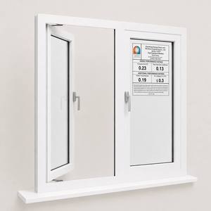 Fenêtre à battant moderne <span class=keywords><strong>en</strong></span> PVC certifiée NFRC CHANGYI avec portes coulissantes <span class=keywords><strong>en</strong></span> <span class=keywords><strong>verre</strong></span> double vitrage pour hôtels, design de cadre <span class=keywords><strong>en</strong></span> plastique - Product Image 1