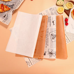 Non-Stick Parchment Paper Sheets 9x13 <b>Double</b> Sided Grease Proof Coating for Grilling Air <b>Fryer</b> Steaming Sandwiches Bread - Product Image 2