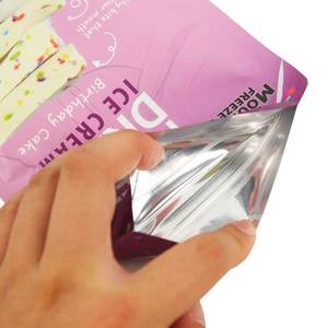 Muestra Gratuita de Bolsa Doypack Personalizada, Bolsa de Mylar con Cierre Hermético, Bolsa de Sellado PET/AL/PE Resistente al Calor para Refrigerios/Pasteles, Bolsa para Galletas Liofilizadas - Product Image 6