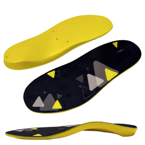 PU Sport&Comfort Arch Support Flat Foot Orthotic <b>Insole</b> Shock Absorbing Plantar Fasciitis Orthopedic <b>Insole</b> for Men - Product Image 1