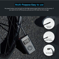 Mini LED Light 150 Psi 2000mAh Pompa Ban Otomatis Tanpa Kabel Kompresor Udara Portabel