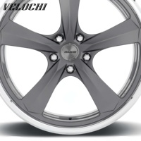 Ruedas VLC para Auto, Llanta de Aleación Profunda 5X130 5x120 6x139.7 para Jeep Truck C10, 17-24 Pulgadas, Cóncavas, Forjadas, Pulidas, Cromadas