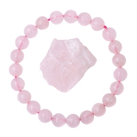 Bracelet en perles de fluorite naturelle de haute qualité de 8MM avec bracelets de mode en pierre de dégringolade de guérison pour femmes hommes