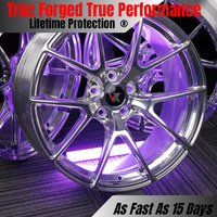 Vente Flash Jantes Forgées Personnalisées Multi-Rayons 18 19 20 21 22 23 5x114.3/120/112 VeroX Chrome Poli Brossé pour M3 M4 M5 RS4 S6 RS6