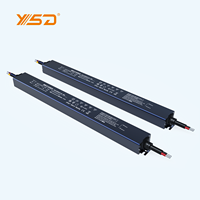 Alimentation OEM ODM 200w 12v/24v linéaire étanche pilote LED mince
