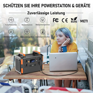 สถานีไฟฟ้าพกพาอเนกประสงค์ 500W 1000 วัตต์ 1000W 2000W ระบบไฟฟ้ากระแสตรง 12V  รองรับการชาร์จแบบมัลติฟังก์ชั่น 1000wh - Product Image 4