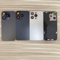 Coque Arrière Originale pour iPhone Apple iPhone 14 14 Plus 15 15 Plus 15 Pro Max iPhone 16 16 Pro Max Série Grand Trou Verre Arrière Usine