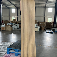 Autocollants muraux 3D en bois grainé minimalistes en gros, panneaux muraux décoratifs 3D en bois pour la décoration de cuisine et de la maison