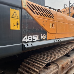 รถขุดไฮดรอลิกฮุนได R485LVS มือสอง ขนาด 48.5 ตัน สำหรับงานก่อสร้างหนัก ปั๊มไฮดรอลิกและเครื่องยนต์คัมมินส์ของแท้จากเกาหลี สภาพดีเยี่ยม - Product Image 4