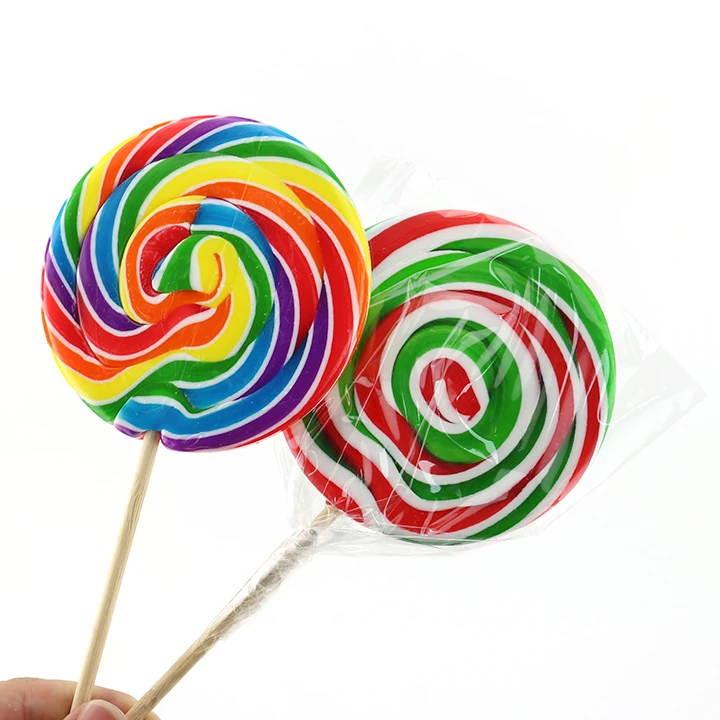 80g Giant Rainbow Lollypop - Sweet Treats from Chuanghui