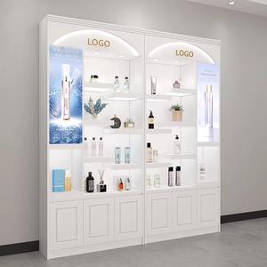 Mueble cosmético personalizado para salón de belleza, expositor de maquillaje, cuidado de la piel y esmalte de uñas, vitrina comercial para minoristas. - Product Image 1