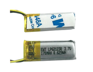 Batería de Respaldo GPS LP621230 3.7V 170mAh Batería Líquida con Sensor NTC para Uso en Vehículos Eléctricos Certificación CE Garantía de 12 Meses - Product Image 2