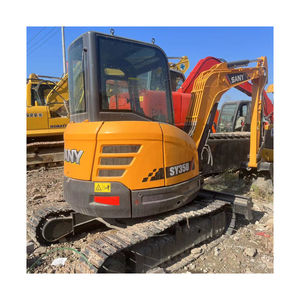 รถขุดขนาดเล็ก Sany SY35U 3.5 ตัน สภาพใหม่ 90% ของแท้ ได้รับการรับรอง EPA CE รุ่นปี 2022 เครื่องยนต์ PLC เกียร์ ปั๊ม ใช้ได้ทั้งในฟาร์มและครัวเรือน - Product Image 1