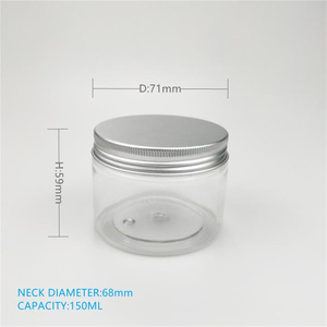 5oz 150ml hương liệu sáp tan container sang trọng Kem Jar hương Nón chủ với lỗ thông gió - Product Image 2