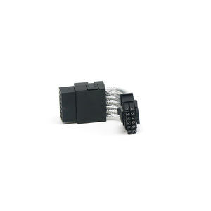 PCI-E 5.0 12VHPWR 16Pin כוח שינוי כיוון מתאם 12 + 4Pin כדי 12 + 4 16Pin חזרה בזווית עבור 4080 5090TI 16Pin גרפיקה כרטיס - Product Image 2