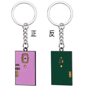 Llavero de Excelente Calidad a Precio Económico, Llavero Clásico de la Serie de Televisión Estadounidense Friends con Marco de <span class=keywords><strong>Fotos</strong></span>, Llavero para Cafetería - Product Image 3