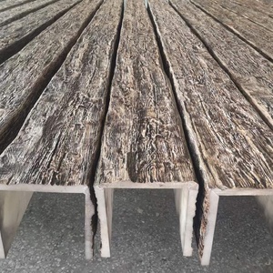 Poutres en chêne de haute qualité Auuan et poutres en polyuréthane PU, longueur personnalisée pour la décoration intérieure des plafonds - Product Image 2