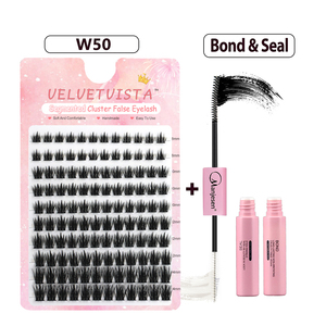 <span class=keywords><strong>Cils</strong></span> individuels Doe Eye DIY en grappe, ronds et larges, 8-14mm, pour un look <span class=keywords><strong>de</strong></span> poupée jeune et innocent - Product Image 2