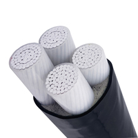 Cable concéntrico de aluminio de 0,6/1kv con aislamiento de Xlpe/PVC Cable de núcleo de cobre de bajo voltaje para construcción y central eléctrica
