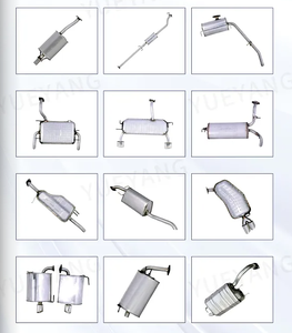 斯巴鲁森林人汽车排气管排气消声器2013 2014 2015斯巴鲁森林人直接安装排气消声器 - Product Image 4