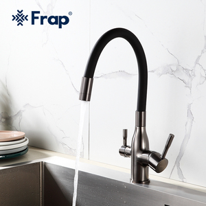 <span class=keywords><strong>Frap</strong></span> Vòi Trộn Nhà Bếp Mới Với Vòi Nước Nóng Lạnh Thanh Lọc Vòi Nhà Bếp Phong Cách Sang Trọng F4396-15 Grifo Cocina - Product Image 2