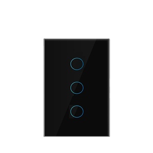 Interruptor táctil inteligente con aplicación <span class=keywords><strong>Welink</strong></span> estándar de EE. UU. Compatible con Alexa WIFI, Interruptor táctil de pared, interruptor inteligente Wifi - Product Image 1