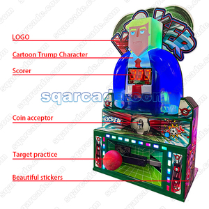Máquina de juego arcade competitiva de <span class=keywords><strong>boxeo</strong></span> con prueba de fuerza de pies operada con monedas, electrónica, para gimnasios y centros de entretenimiento. - Product Image 4