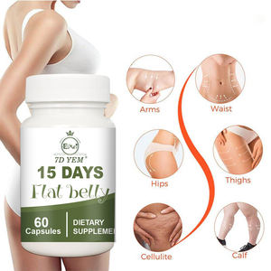 15 दिन का फ्लैट पेट कैप्सूल भूख को रोकने में मदद करता है और वसा चयापचय को प्रभावी वजन घटाने वाले उत्पादों को बढ़ावा देता है - Product Image 2