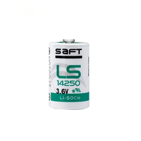 Batterie au lithium primaire cylindrique Li-SOCl2 4320 mWh 1200 mAh pour LS14250 3.6V 1.2AH 4.32Wh, cellule 1/2AA pour l'électronique grand public