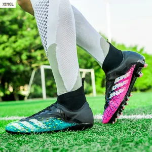 מערכות בני אימון TF נעלי כדורגל מקורה נעלי כדורגל חיצוני ספורט כושר סניקרס OEM צוות מותאם אישית הלבשה