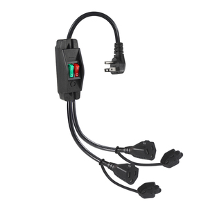 Presa diretta dalla fabbrica americana a <span class=keywords><strong>3</strong></span> Pin spina a <span class=keywords><strong>2</strong></span> <span class=keywords><strong>X</strong></span> cavo NEMA 5-15R USA cavi corrente ci presa Splitter cavo con interruttore On/off - Product Image 5