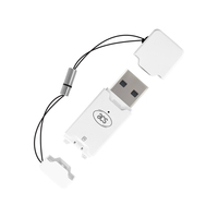 ACS USB Lecteur de carte à puce de taille SIM Chaîne de boucle de bouton intégrée incluse ACR40T