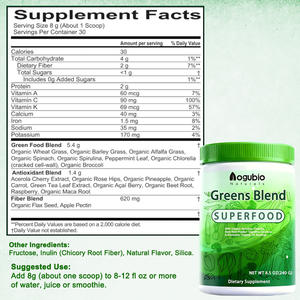 Fabriekslevering Greens Mix Superfood Greens Poeder Met Biologische Spirulina, Chlorella, Bietenwortel, Probiotica Poeder - Product Image 2