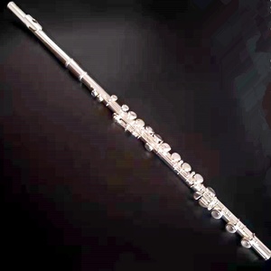 Venta al por mayor 17-Hole Silver Plated Open Hole <span class=keywords><strong>Flauta</strong></span> para la venta - Product Image 5