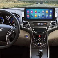 12.3 16 Inch untuk Hyundai Elantra 2014-17 Layar Sentuh Android Auto GPS Navigasi 2DIN OEM CarPlay Radio FM Head Unit Player