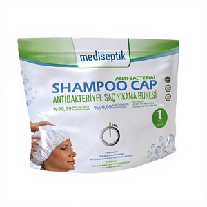 Gorro de Champú Hipoalergénico con Infusión de Manzanilla, Gorro de Limpieza Capilar sin Agua - Product Image 1