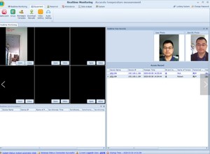Yüz tanıma erişim kontrolü kamera cihazı sıcaklık ve yüz maskesi kontrol reklam oyuncuları kiosk - Product Image 3