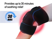 Compresse froide réutilisable pour les genoux, fabriquée directement en usine, pour l'arthrite et les raideurs articulaires, avec housse en peluche, certifiée CE