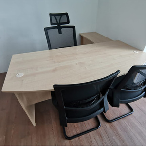 6 Feet Manager Office Desk Durable Wooden Office Furniture For Professional And Corporate Use - Product Image 5