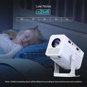 Android đa phương tiện chiếu Tiny Mini datashow proyector ma thuật khối kích thước nhỏ Pocket xách tay video máy chiếu - Product Image 4