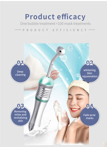 เครื่องทำฟองออกซิเจนสำหรับใบหน้าอุปกรณ์สำหรับใบหน้าเครื่องทำความสะอาดล้ำลึกด้วยน้ำเพื่อความงาม - Product Image 5