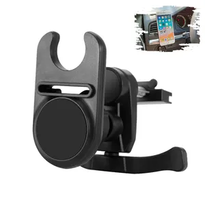 Magnet Phone Holder for Car, Magnetic Car Mount Air Vent Magnet Holder Stand with Strong magnetic fit POP Socket and Ring Holder