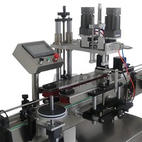LT-SC440 automatique compte-gouttes en verre corps Gel cosmétique vaporisateur bouteille Ca p visseuse capsuleuse shampooing capsulage Machine avec Ca p ascenseur