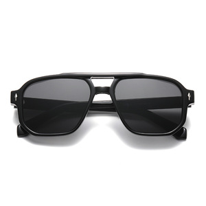 Gafas de Sol Cuadradas Extra Grandes de Acetato, Tendencia 2026, Unisex, de Lujo, Polarizadas, de Diseñador, con Logotipo Personalizado Disponible - Product Image 5