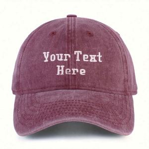 Casquette de baseball rétro personnalisée délavée, en coton doux et ajustable, protection solaire pour l'extérieur, cadeau d'Halloween et de Noël, Dobby Terry - Product Image 5