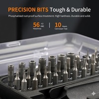 Jeu de tournevis de précision 49-en-1, outils de réparation numériques multifonctionnels pour le démontage de lunettes, d'ordinateurs portables et de téléphones mobiles