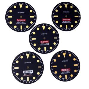 Reloj de segunda mano: Esfera sin bisel de 28,5 mm, piezas de reloj con superficie NH36 modificada con luminiscencia azul-verde C3, nuevos accesorios NH35 - Product Image 1