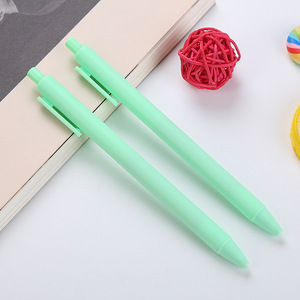 Macaron Style Push Button Gel <b>Pen</b> Bullet Tip Plastic Office School <b>Pen</b> Set For Students Exams General Use - Product Image 3