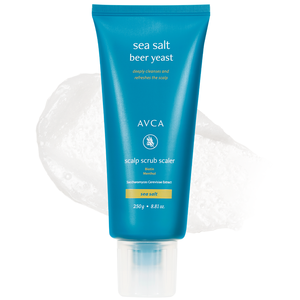 Crème exfoliante pour le cuir chevelu AVCA à l'extrait de feuilles d'arbre à thé et au sel de mer 250g Soins capillaires coréens Nettoyage en profondeur Traitement fortifiant Rafraîchissant - Product Image 1